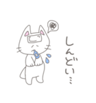 ちょっと太った猫の使いやすいスタンプ（個別スタンプ：37）