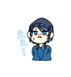 蒼月がスタンプになるだけ。（個別スタンプ：3）