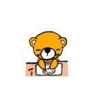 もっくま。4（個別スタンプ：9）