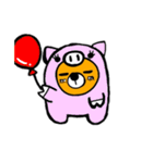 もっくま。4（個別スタンプ：15）