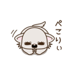 乙女犬ラリ＆マロ［ラブ＆仲良し編］（個別スタンプ：14）