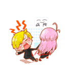 主様と愉快な仲間たち（個別スタンプ：19）