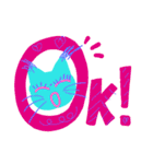 ねこ まだら（個別スタンプ：5）