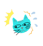 ねこ まだら（個別スタンプ：7）