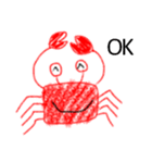 蟹カニcrab（個別スタンプ：11）