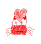 蟹カニcrab（個別スタンプ：15）