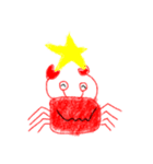 蟹カニcrab（個別スタンプ：16）