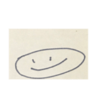 なんか分かんない〈横に長いキャラクター〉（個別スタンプ：3）