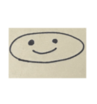 なんか分かんない〈横に長いキャラクター〉（個別スタンプ：7）