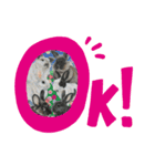 うさぎ リアル rirapiripaku2（個別スタンプ：6）
