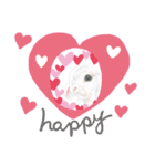 うさぎ リアル rirapiripaku2（個別スタンプ：24）