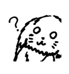 可愛いチワプーの黒丸ちゃん！イラスト版（個別スタンプ：7）