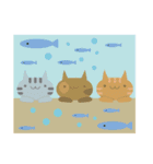 カラフルねこ＊日常会話＊（個別スタンプ：39）
