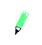 手書き文字と絵です（個別スタンプ：23）