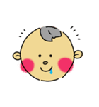 らぶちゃんの1日 あかちゃん（個別スタンプ：1）
