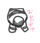 縞うさ（個別スタンプ：15）