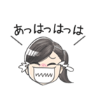 女の子が使いやすいスタンプ（家族用）（個別スタンプ：28）