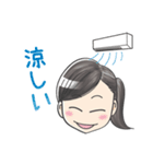 女の子が使いやすいスタンプ（家族用）（個別スタンプ：38）