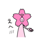 サクラな人【公式】（個別スタンプ：3）