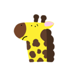 情けないきりん（個別スタンプ：2）