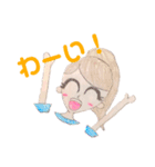 ガールセット❤️（個別スタンプ：7）