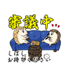 法律家のハリネズミ いっしん君（個別スタンプ：15）