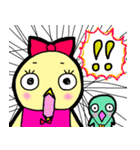 小鳥のチー子＆友達のマニー（個別スタンプ：13）