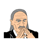 文字なし おじいさん（個別スタンプ：4）