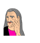 文字なし おじいさん（個別スタンプ：9）