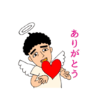 中年おじさん天使（個別スタンプ：1）