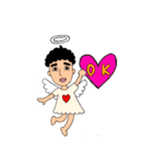中年おじさん天使（個別スタンプ：3）