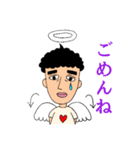 中年おじさん天使（個別スタンプ：19）