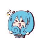初音ミクのいろんなスタンプ（個別スタンプ：1）