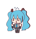 初音ミクのいろんなスタンプ（個別スタンプ：6）
