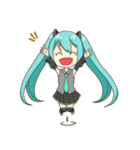 かわいい初音ミクスタンプvol.2（個別スタンプ：2）