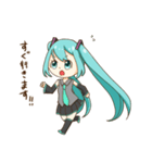 かわいい初音ミクスタンプvol.2（個別スタンプ：8）