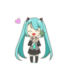 かわいい初音ミクスタンプvol.2（個別スタンプ：15）