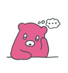 くまのルドルフ（個別スタンプ：7）