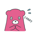 くまのルドルフ（個別スタンプ：16）