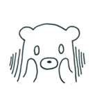 くまのルドルフ（個別スタンプ：35）