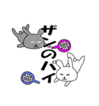 TENNIS うさぎ（個別スタンプ：38）