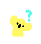 yellow koala（個別スタンプ：9）