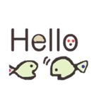 魚使い3。hal®️（個別スタンプ：3）