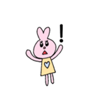 うさみちゃんの毎日使えるスタンプ（個別スタンプ：16）