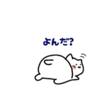 ゆきネコチャン。（個別スタンプ：36）