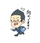 葬儀・お墓営業マンの中村くん（個別スタンプ：6）