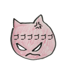 落書き猫。（個別スタンプ：22）