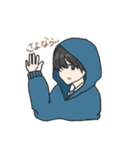やる気なしフードボーイ（個別スタンプ：4）