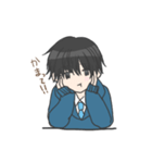 やる気なしフードボーイ（個別スタンプ：7）