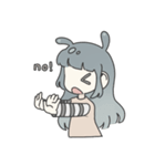 柔らかい触角の女の子（個別スタンプ：2）